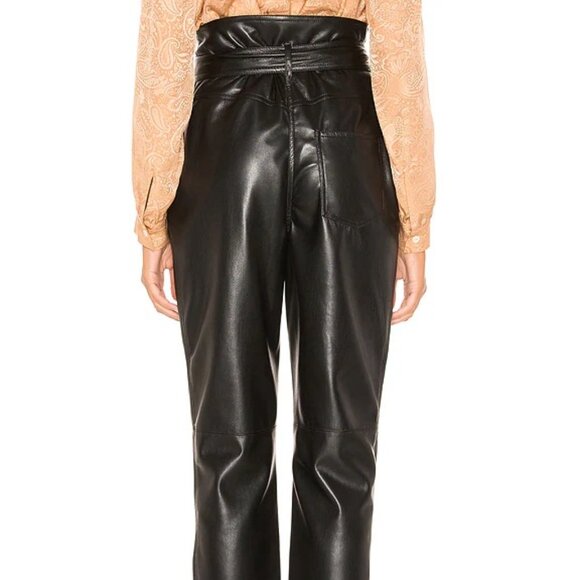 Nanushka, Ethan Vegan Leather Pant | Size: P (S) - Picture 4 of 10
